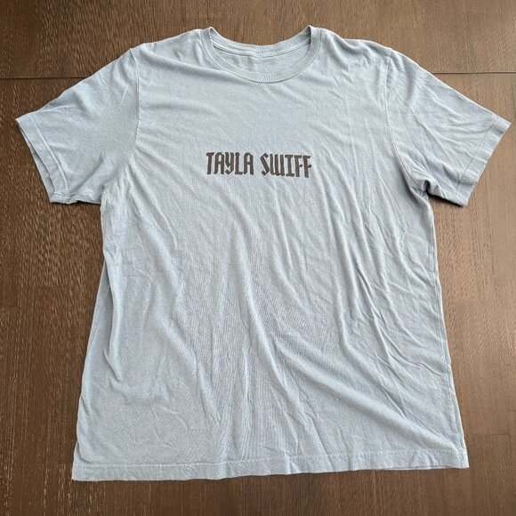Taylor Swift “Tayla Swiff” T-Shirt - XL - Gently Used - Picture 1 of 3